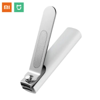 Xiaomi Mijia Nail Clippers Stainless Steel Anti Splash Fingernail Cutter Manicure Tools Nail Trimmer Pedicure Scissor