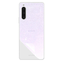 【o-one大螢膜PRO】Sony Xperia 10 V 滿版手機背面保護貼(閃耀碎鑽)