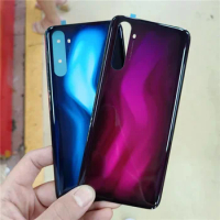 New For OPPO Realme 6 Pro Battery Cover Back Glass Panel Rear Housing Door Case For Realme 6 Pro Battery Cover