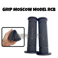 HANDGRIP MODEL RCB TULISAN MOSCOW LEMBUT GRIP MOSCOW MODEL RCB SEPASANG HANDFAT VARIASI MOTOR PNP HA