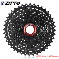 ZTTO MTB 9 Speed 11-40T Cassette with hanger extension 9s 46T Sprocket 9speed 9v k7 wide Ratios For Shimano M430 M4000 M590 Bike