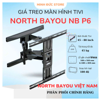 Giá Treo Tivi Xoay Góc Đa Đăng NB P6 45-80 Inch - Bản Mới frame  tv đỡ  tivi đỡ  tivi
