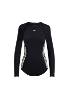 ARENA arena 女士泳衣 BLACK LABEL 半拉鏈 加厚長袖連身泳衣