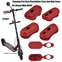 Skateboard Accessories Rubber Scooters Replacement Charge Port Cover Electric Scooter Parts Dust Plug Case For XIAOMI M365