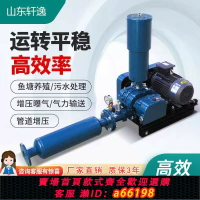 【台灣公司 可開發票】三葉羅茨鼓風機水產養殖增氧污水處理曝氣真空正負壓輸送高壓風機