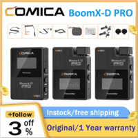 Comica Audio BoomX-D PRO D2 Ultracompact 2-Person Digital Wireless Microphone System/Recorder (2.4 G