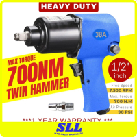 PRODIY 38A 1/2\ Heavy Duty Air Impact Wrench Twin Hammer Air Impact Wrench Air impact 1/2 inch PD RA