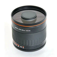 JINTU 500mm f/6.3 Mirror Telephoto Camera Lens Black For Nikon D850 D7100 D7200 D7500 D80 D90 D800 D810 D600 D610 D500 D700