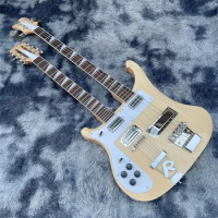 Ricken Backer Electric Guitar double headstock 12-string guitar + 4-string electric bass Chrome Hardware High Quality Guitar