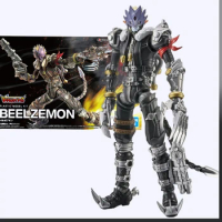 17cm Digimon Anime Figure Beelzebumon Action Figure Frs Figure-Risestandard Assembly Model Statue Collectible Toy Decora Gift