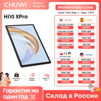 CHUWI Hi10X Pro Tablet 4G LTE Android 13 Widevine L1 10.1" IPS Core Unisoc T606 4GB RAM 128GB ROM Tablets 2.4G/5G Wifi 7000Mah
