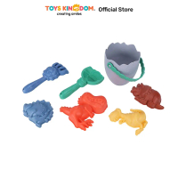 Toys Kingdom Paso Mainan Pasir Pantai Dino Egg Set 7 pcs Random Set Cetakan Pasir Beach Set Toys Mai