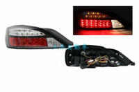 大禾自動車 LED 紅白 黑底 尾燈 適用 NISSAN SILVIA S15 99-02
