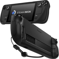 【Spigen】SGP Steam Deck / Steam Deck OLED Rugged Armor 軍規防摔保護殼(附掛繩)