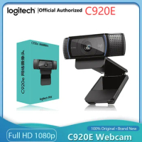 Logitech C920e HD PRO Webcam 1080p Autofocus C920 USB Web For Desktop or Laptop Camera Widescreen Video Calling and Recording