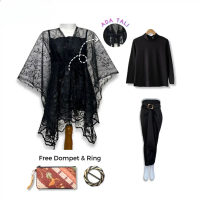Promoo  Paket kondangan nusant 5in1 - One Set Cardi Tille Luna dapet 5 item Ada 12 Warna lengkap  Li