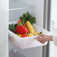 家用冰箱收納中式保鮮分類冷凍盤廚房蔬菜水果海鮮塑料冷凍收納盒