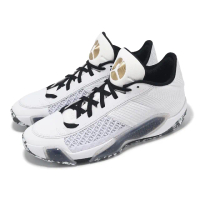 【NIKE 耐吉】籃球鞋 Air Jordan XXXVIII Low PF 男鞋 白 黑 金 氣墊 AJ38 低筒(FD2325-107)