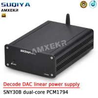 AMXEKR Bluetooth King SNY30B Dual-core PCM1794 Decoding DAC Linear Power QCC5125 Bluetooth Receiver LDAC