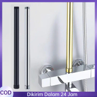 Batang Ekstensi Pancuran Pipa Ekstensi Kepala Pancuran Shower Kamar Mandi Tiang Stainless Steel 30 C