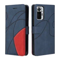 Redmi Note 10 Pro Case Wallet Leather Luxury Cover Redmi Note 10s Phone Case For Xiaomi Redmi Note 10 5G Flip Case