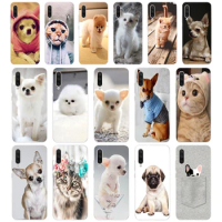 008FG Chihuahua Dog Puppy Soft Silicone Tpu Cover phone Case for xiaomi redmi 9 9A Note 9 9s Pro MI 9 9T SE Lite