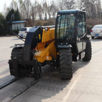 Synbon Diesel Engine Telescopic Handler with 6 Metre Boom Heave 3Ton Load Telescopic Forklift