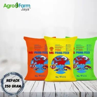 Pakan Benih Ikan lele,gurame,bawal,nila,cupang,moly,guppy Repack 250 Gram Pelet,PF 800