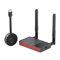Wireless HDMI-compatible Video Transmitter Receiver Kits Wireless Presentation Facility Extender Display Adapter Dongle for TV