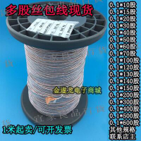 【宜家良品百貨】電子材料 0.1n多股絲包線高頻線 絞和線 李茲線USTC利茲線litz 線1千克1kgLWJJ