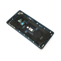 For Sony Xperia XZ2 Rear Cover Housing Middle Frame Parts Battery Back Door Case Cover Replacement Repair Parts