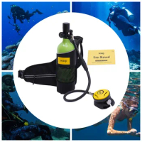Mini Scuba Diving Tank, Underwater Dive, Portable Lungs, Deepest 32.8ft Scuba Oxygen