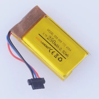 Rechargeable li Polymer battery For DVR MIO mivue 528 MIO mivue 536 MIO mivue 408A MIO mivue 368A Driving recorder 3.7v 250mAh