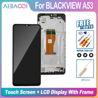 AiBaoQi Brand New 6.5 inch For Blackview A53 Android 12 720*1600 LCD&amp;Touch Screen Digitizer With Frame Display Module
