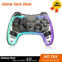 Wireless Switch Pro Controller Compatible With Switch/Switch Lite/Switch OLED Adjustable LED