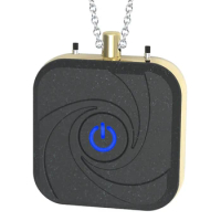Air Purifier Personal Wearable Mini Portable 300Mah Battery Negative Ion Necklace Hanging Neck Air Purifier