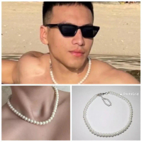 Kalung Mutiara Pria Wanita Jefri Nichol