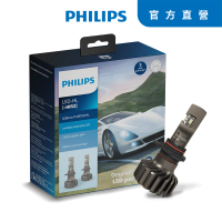 Philips 飛利浦 Ultinon Pro9100 全新亮鑽光LED頭燈第二代兩入裝5800K+350%公司貨(亮鑽光二代)