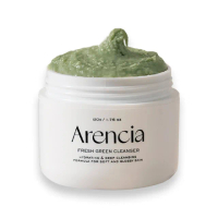 【Arencia】綠意清新年糕潔面乳 120g(韓國 保濕 毛孔清潔 年糕洗面乳 洗面乳)