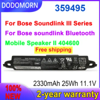 DODOMORN New 359498 Battery For Bose SoundLink III 330107A 359495 330105 412540 For Bose soundlink Bluetooth Speaker II 404600