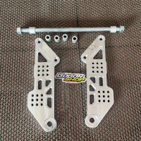 BREKET FOOSTEP UNDERBONE MX KINH MX NEW CNC DURAL T6 BILLED ADAPTOR BREKET UB MX NEW MX  KING SATU S
