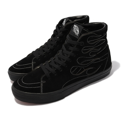 Triple black vans outlet high top