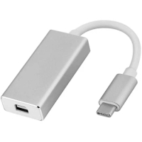 USB3.1 Type-C To Mini Display Port DP Adapter, USB-C To Mini DP Converter USB Type-C Male Connector, For Mac Book