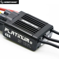 Hobbywing Platinum 40A V4 Brushless Electronic Speed Controller ESC for RC Drone Heli FPV Multi-Rotor
