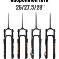 ZEROING MTB Bicycle Fork Magnesium Alloy Air Fork 26/27.5/ 29er Inch Air Supension Rebound Adjustment Shock Absorbing Air Fork