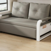 Fold-out sofa bed, dual-purpose splicing bed extra wide adult sleepable children's splicing artifact, single bedside