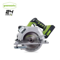 Greenworks GD24CS Brushless 24V Lithium Electric Circular Saw Rechargeable Circular Saw Woodworking Special Tools Outdoor