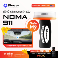 Bộ sản phẩm tẩy vết dầu mỡ trên kính ô tô chuyên dụng NOMA 911 100g - Loại bỏ mạnh mẽ vết dầu và vết