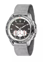 Maserati 父親節禮物【2年保養】 瑪莎拉蒂Traguardo 45mm 男裝鋼帶 三眼多功能石英手錶 R8873612008