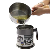 Penapis Minyak Stainless Steel 1.4L Dispenser